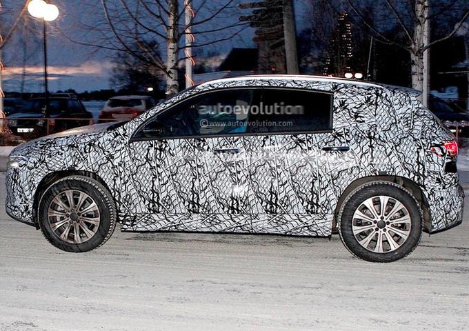 奔驰全新EQA渲染图曝光!续航400公里/配双电机