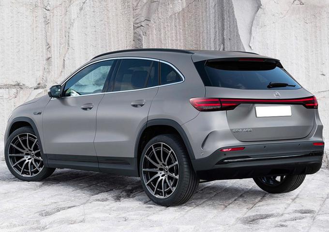 奔驰全新EQA渲染图曝光!续航400公里/配双电机